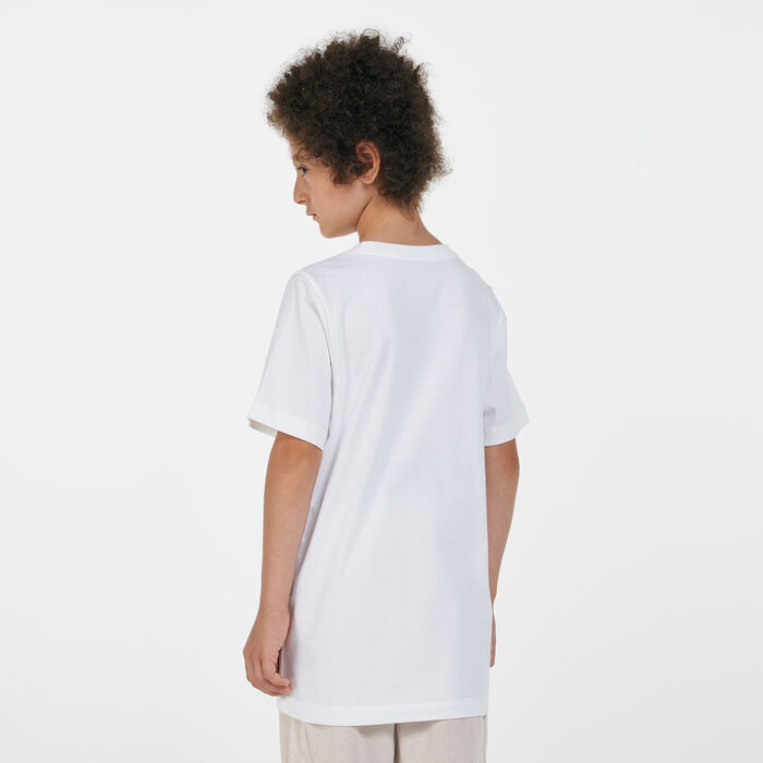 Nike Kids' Sportswear Day Wave T-Shirt White Nike Kids' Sportswear Day Wave T-Shirt White image number 1