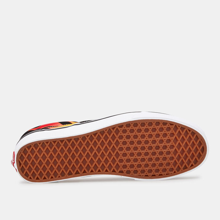 Vans Flames Slip-On Shoe Black Vans Flames Slip-On Shoe Black image number 3