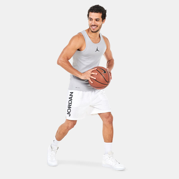 Jordan Men's Dri-FIT Sport BC Mesh Graphic Shorts White Jordan Men's Dri-FIT Sport BC Mesh Graphic Shorts White image number 2