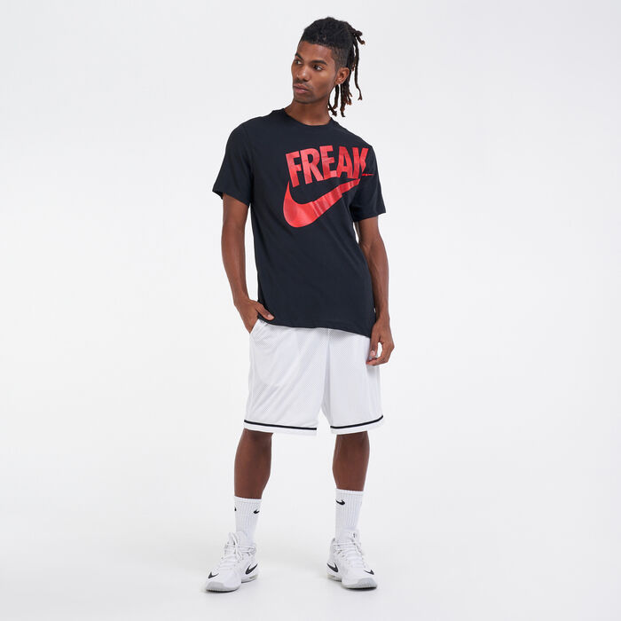 Nike Men's Dri-FIT Giannis Freak Basketball T-Shirt Black Nike Men's Dri-FIT Giannis Freak Basketball T-Shirt Black image number 2