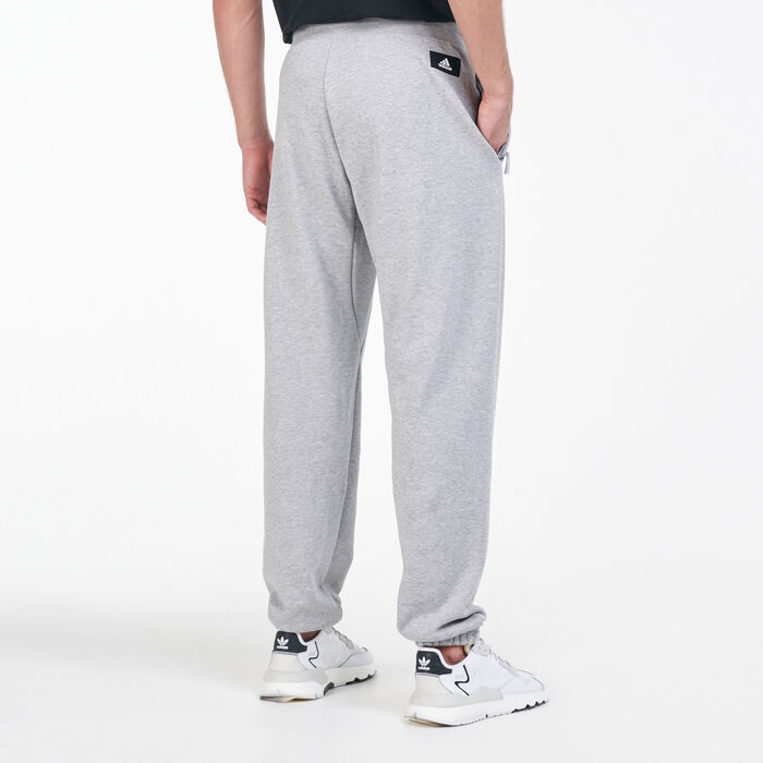 adidas Men's Sportswear Badge of Sport Sweatpants Grey adidas Men's Sportswear Badge of Sport Sweatpants Grey image number 1