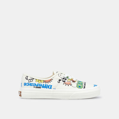 Vans Kids’ Eco Theory Authentic Unisex Shoe White