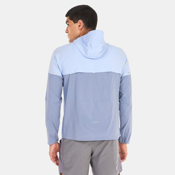 Nike Men's Windrunner Running Jacket Blue image number 1