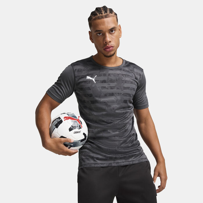 PUMA Men's individualRISE Graphic Football Jersey Purple PUMA Men's individualRISE Graphic Football Jersey Purple image number 0