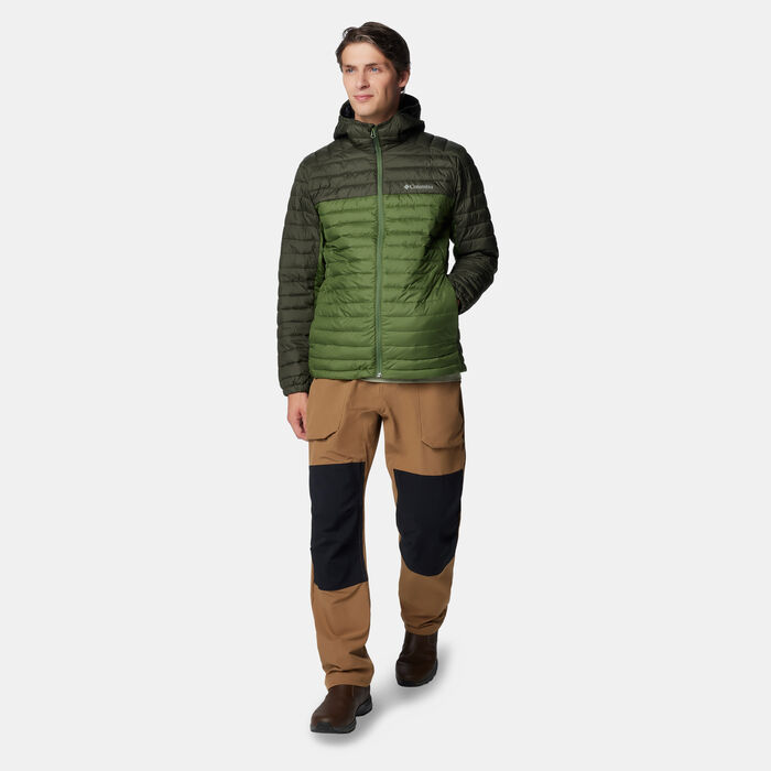 Columbia Men's Silver Falls II Hooded Jacket Green Columbia Men's Silver Falls II Hooded Jacket Green image number 2