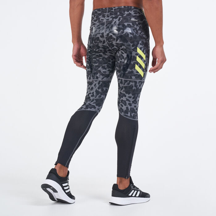 adidas Men's Adizero Primeblue Tights White adidas Men's Adizero Primeblue Tights White image number 1