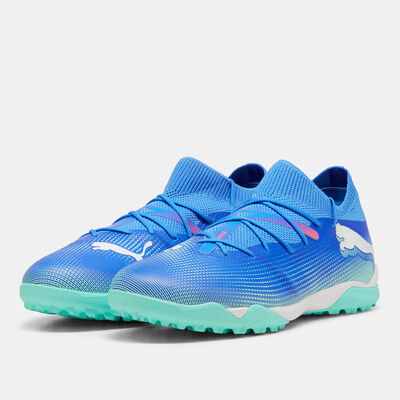 PUMA Men's FUTURE 7 MATCH Turf Ground Football Shoes White