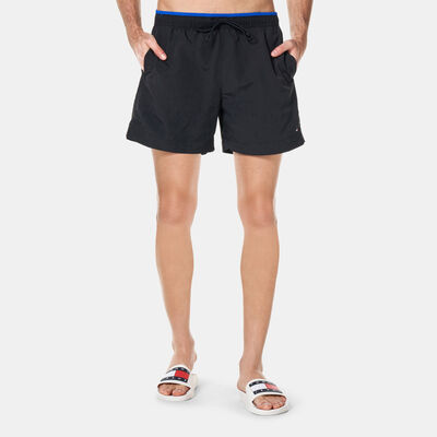Tommy Hilfiger Men's Flag Recycled Swimming Shorts Black