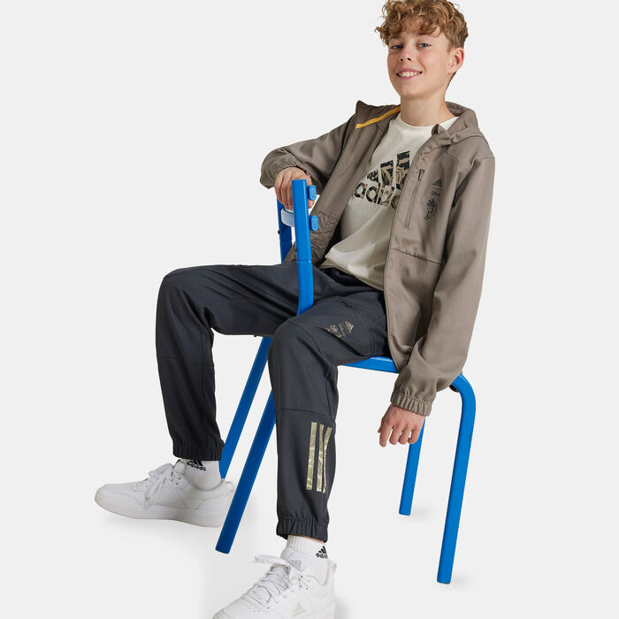 adidas Kids' Disney Lion King Pants Grey image number 2