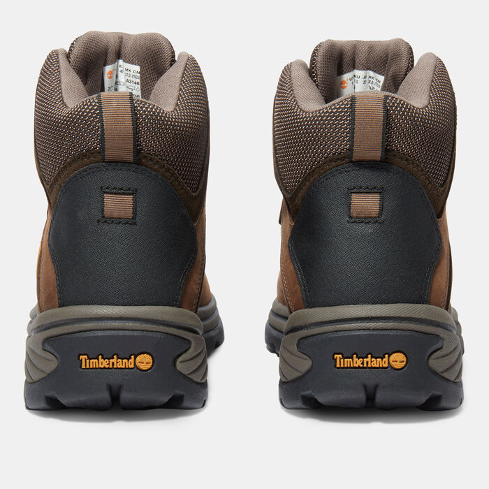 Timberland Men's Ledge Mid Waterproof Hiking Boots Brown image number 4