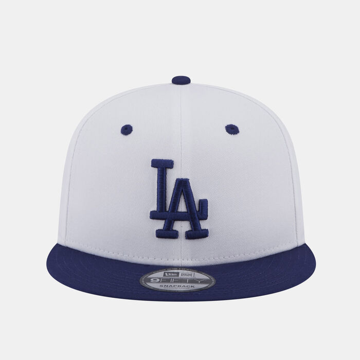 New Era Men's LA Dodgers Crown Patch 9FIFTY Cap White image number 0