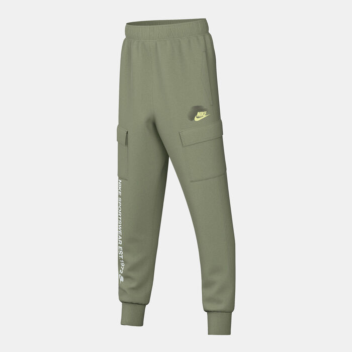 Nike Kids' Sportswear Standard Issue Cargo Pants Green Nike Kids' Sportswear Standard Issue Cargo Pants Green image number 0