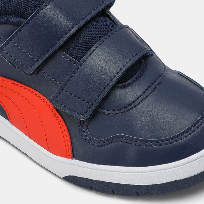 PUMA Kids' Multiflex Sl V Shoe Blue PUMA Kids' Multiflex Sl V Shoe Blue image number 4