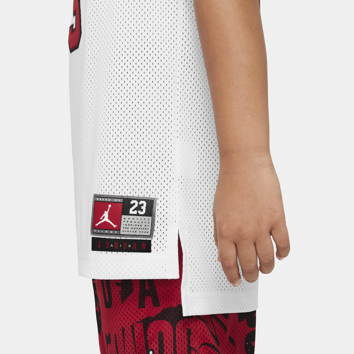 Jordan Kids' 23 Jersey White image number 3