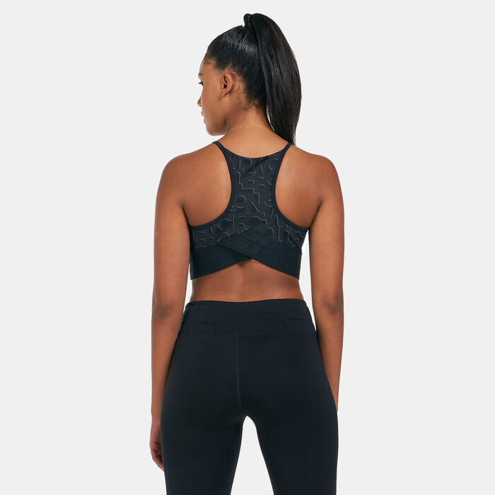New Balance Women's Relentless Printed Crop Top Multi New Balance Women's Relentless Printed Crop Top Multi image number 1