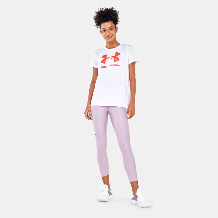 Under Armour Women's Sportstyle Graphic T-Shirt White Under Armour Women's Sportstyle Graphic T-Shirt White image number 2