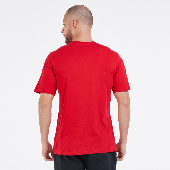 Columbia Men's CSC Basic Logo T-Shirt Red Columbia Men's CSC Basic Logo T-Shirt Red image number 1