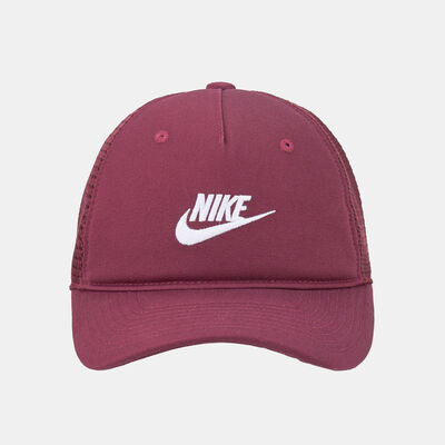 Nike Rise Cap Structured Trucker Cap Maroon