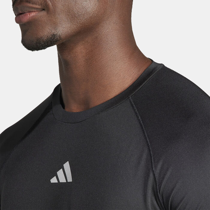 adidas Men's Gym Training T-Shirt Black image number 4