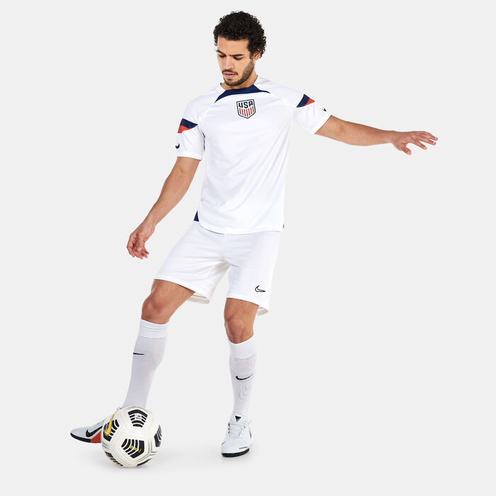 Nike Men's USA Dri-FIT Stadium Home Jersey - 2022 White Nike Men's USA Dri-FIT Stadium Home Jersey - 2022 White image number 2