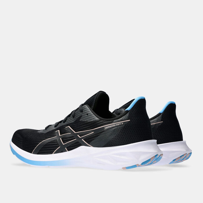 ASICS Men's VERSABLAST 3 Running Shoes Black ASICS Men's VERSABLAST 3 Running Shoes Black image number 2