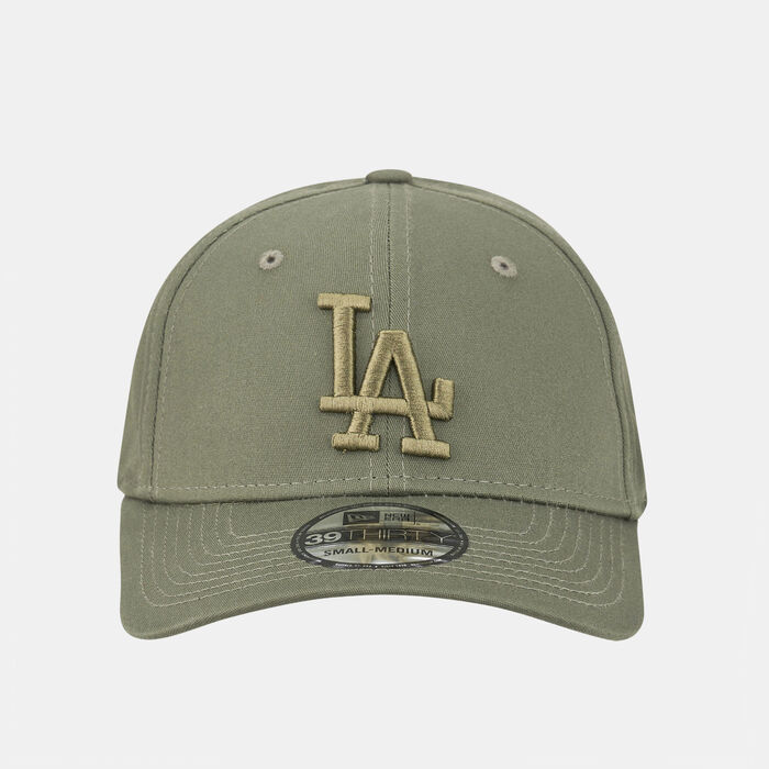New Era Men's League Essential Los Angeles Dodgers 39THIRTY Cap Green New Era Men's League Essential Los Angeles Dodgers 39THIRTY Cap Green image number 0