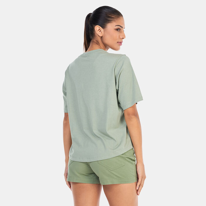 Columbia Women's North Cascades T-Shirt Green Columbia Women's North Cascades T-Shirt Green image number 1