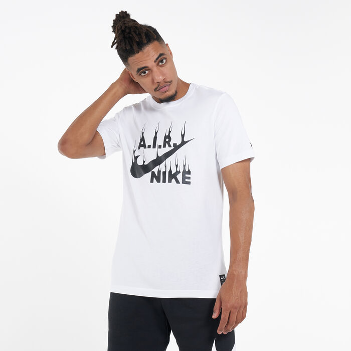 Nike Men's Sportswear Logo T-Shirt White Nike Men's Sportswear Logo T-Shirt White image number 0