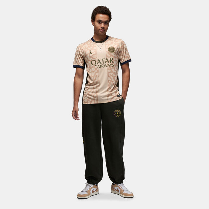 Jordan Men's Paris Saint-Germain Stadium Fourth Dri-FIT Replica Football Jersey - 2023/24 Beige Jordan Men's Paris Saint-Germain Stadium Fourth Dri-FIT Replica Football Jersey - 2023/24 Beige image number 2