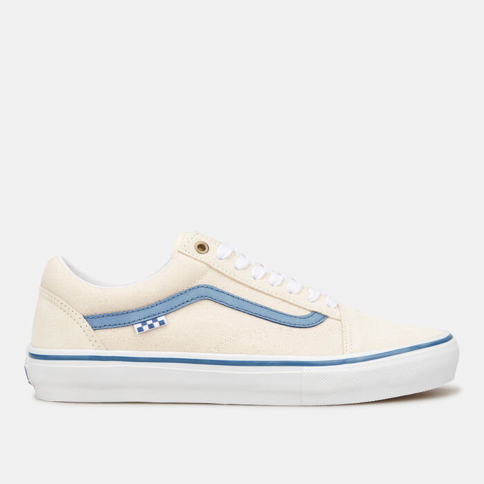 Vans Raw Canvas Skate Old Skool Unisex Shoe White image number 0