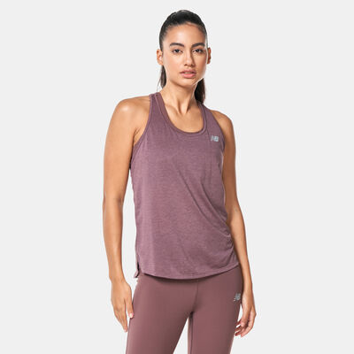 New Balance Women's Athletics Running Tank Top Red