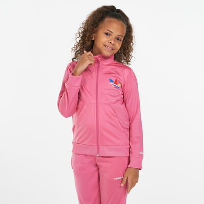 adidas Originals Kids' Adicolor Track Jacket Red