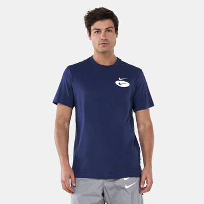 Nike Men's Sportswear Swoosh League T-Shirt Blue