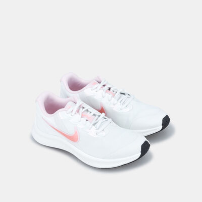 Nike Kids' Star Runner 3 SE Shoe (Older Kids) White