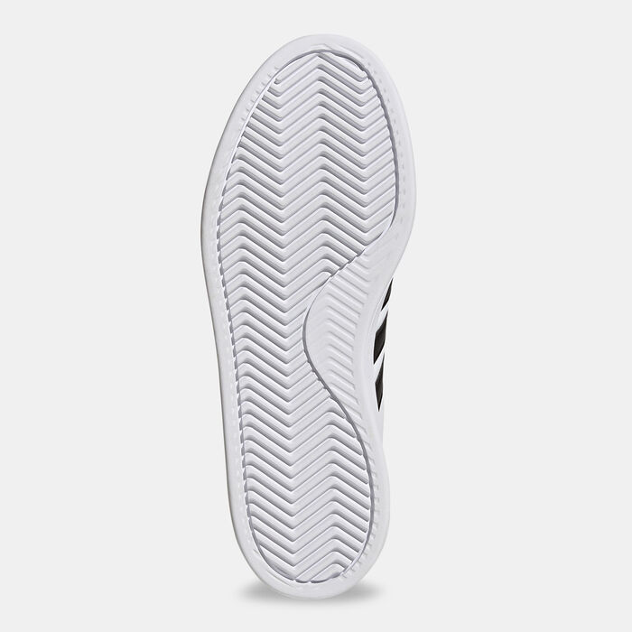adidas Women's Grand Court Cloudfoam Lifestyle Court Comfort Shoe White adidas Women's Grand Court Cloudfoam Lifestyle Court Comfort Shoe White image number 3