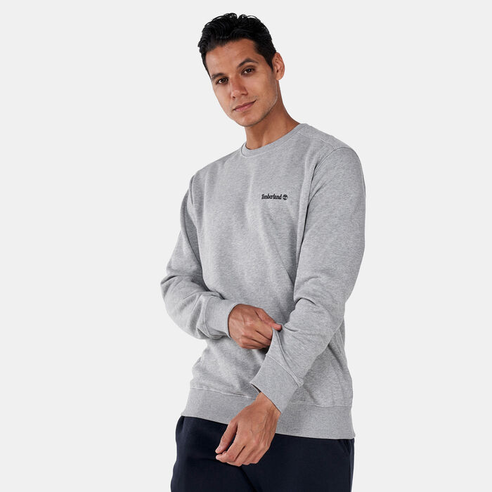 Timberland Men's Chest Logo Sweatshirt Grey Timberland Men's Chest Logo Sweatshirt Grey image number 0