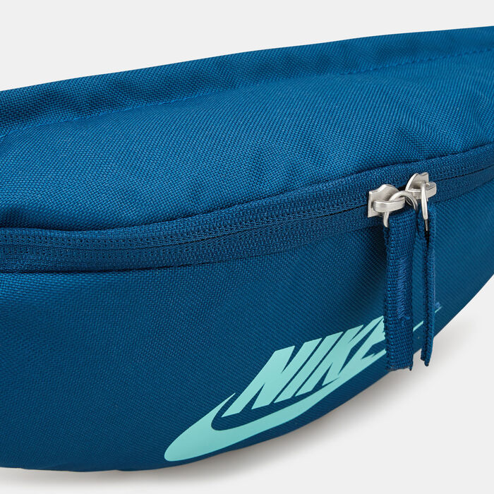 Nike Heritage Waist Bag Blue Nike Heritage Waist Bag Blue image number 3