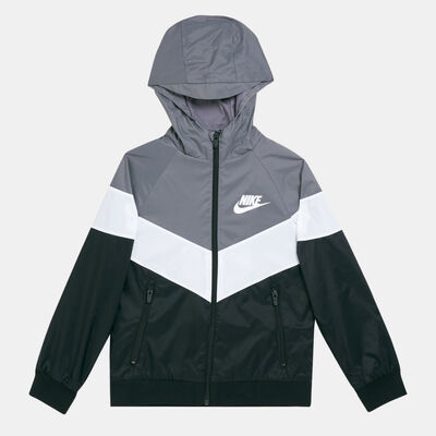 Nike Kids' Wind Runner Jacket (Older Kids) Grey