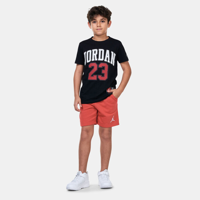 Nike Kids' MJ Essentials Shorts (Older Kids) Red Nike Kids' MJ Essentials Shorts (Older Kids) Red image number 2