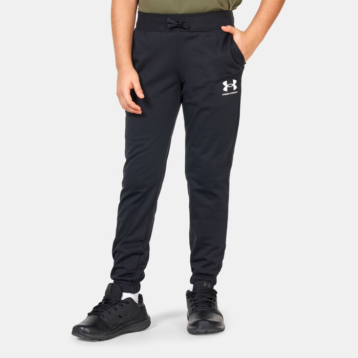 Under Armour Kids' Knit Colourblock Tracksuit Black image number 2