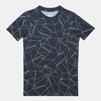 Nike Kids' Sportswear Winterized T-Shirt (Older Kids) Black