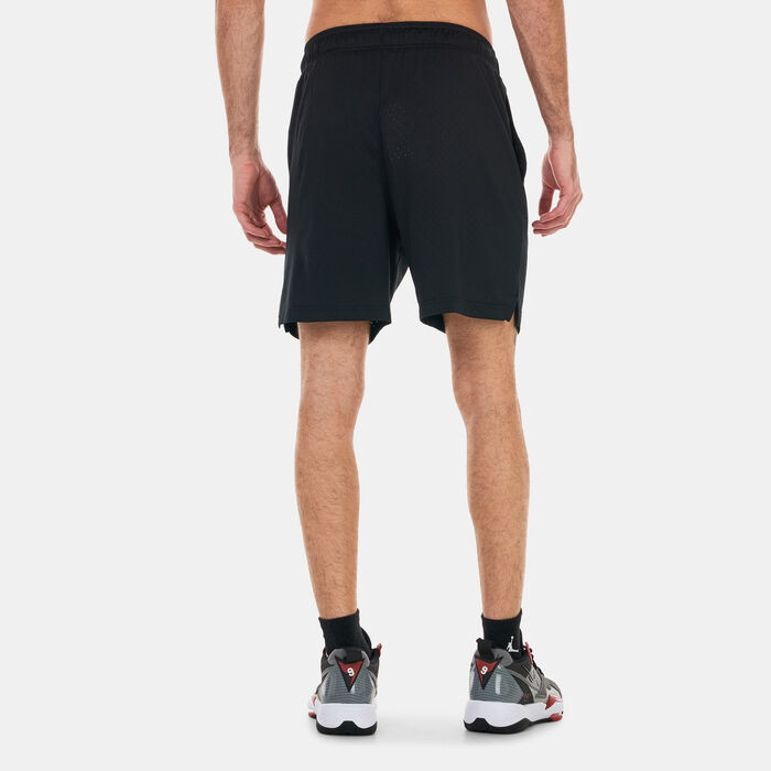 Jordan Men's Sport Dri-FIT Mesh Basketball Shorts Black image number 1