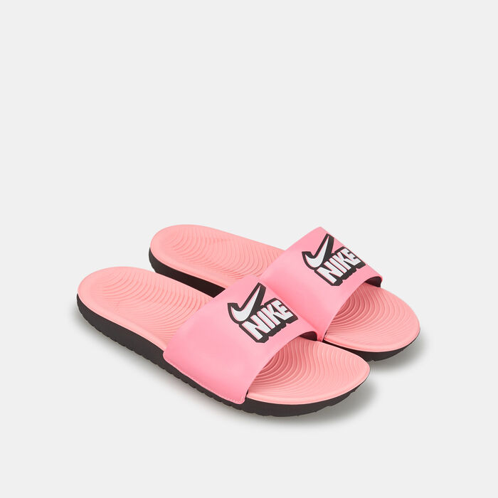 Nike Kids' Kawa Slides Orange image number 0