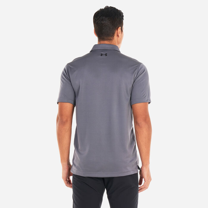 Under Armour Men's Under Armour™ Tech Polo Shirt Grey Under Armour Men's Under Armour™ Tech Polo Shirt Grey image number 1