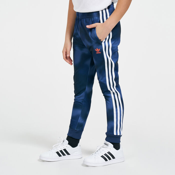 adidas Originals Kids' Essentials Camo Superstar Tracksuit (Younger Kids) Blue image number 2