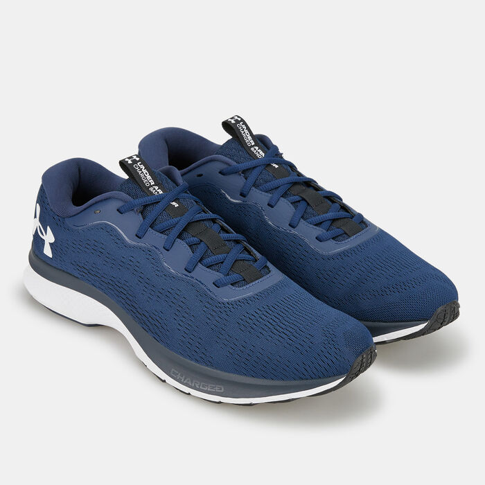 Under Armour Men's UA Charged Bandit 7 Running Shoe Blue Under Armour Men's UA Charged Bandit 7 Running Shoe Blue image number 1