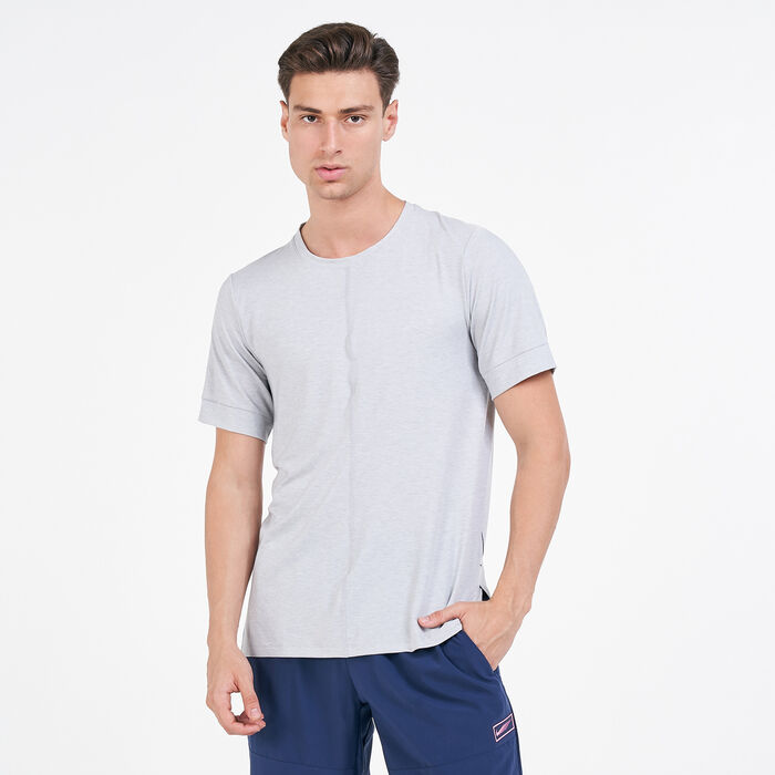 Nike Men's Dri-FIT T-Shirt Grey Nike Men's Dri-FIT T-Shirt Grey image number 0
