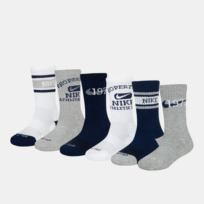 Nike Varsity Crew Socks (6 Pairs) Black