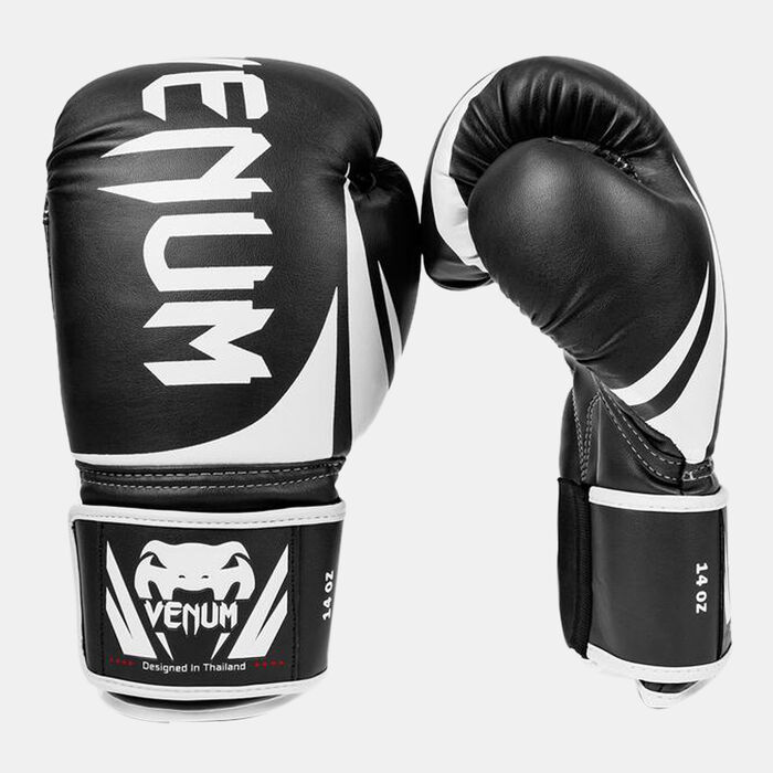 Venum Challenger 2.0 Boxing Gloves - 12oz Black Venum Challenger 2.0 Boxing Gloves - 12oz Black image number 0