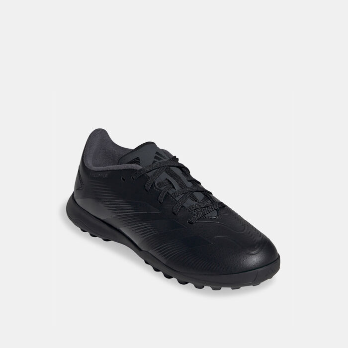 adidas Kids' Predator 24 League Turf Ground Football Shoes Black adidas Kids' Predator 24 League Turf Ground Football Shoes Black image number 1